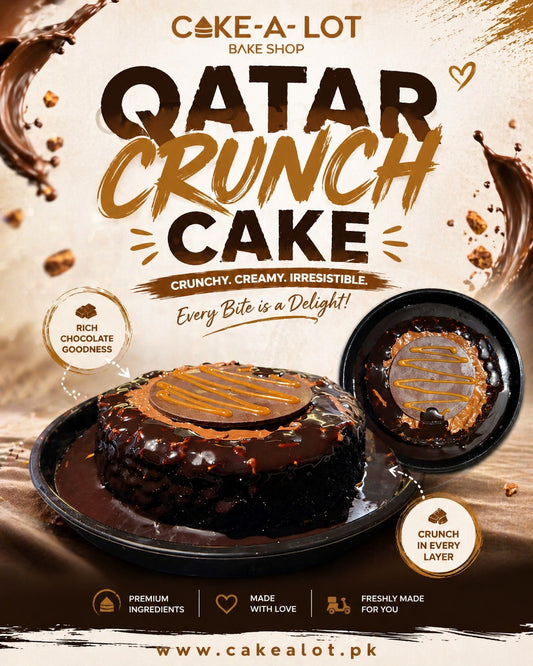 Qatar Crunch Cake
