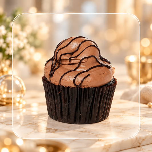 Swiss Dark Chocolate Cupcake