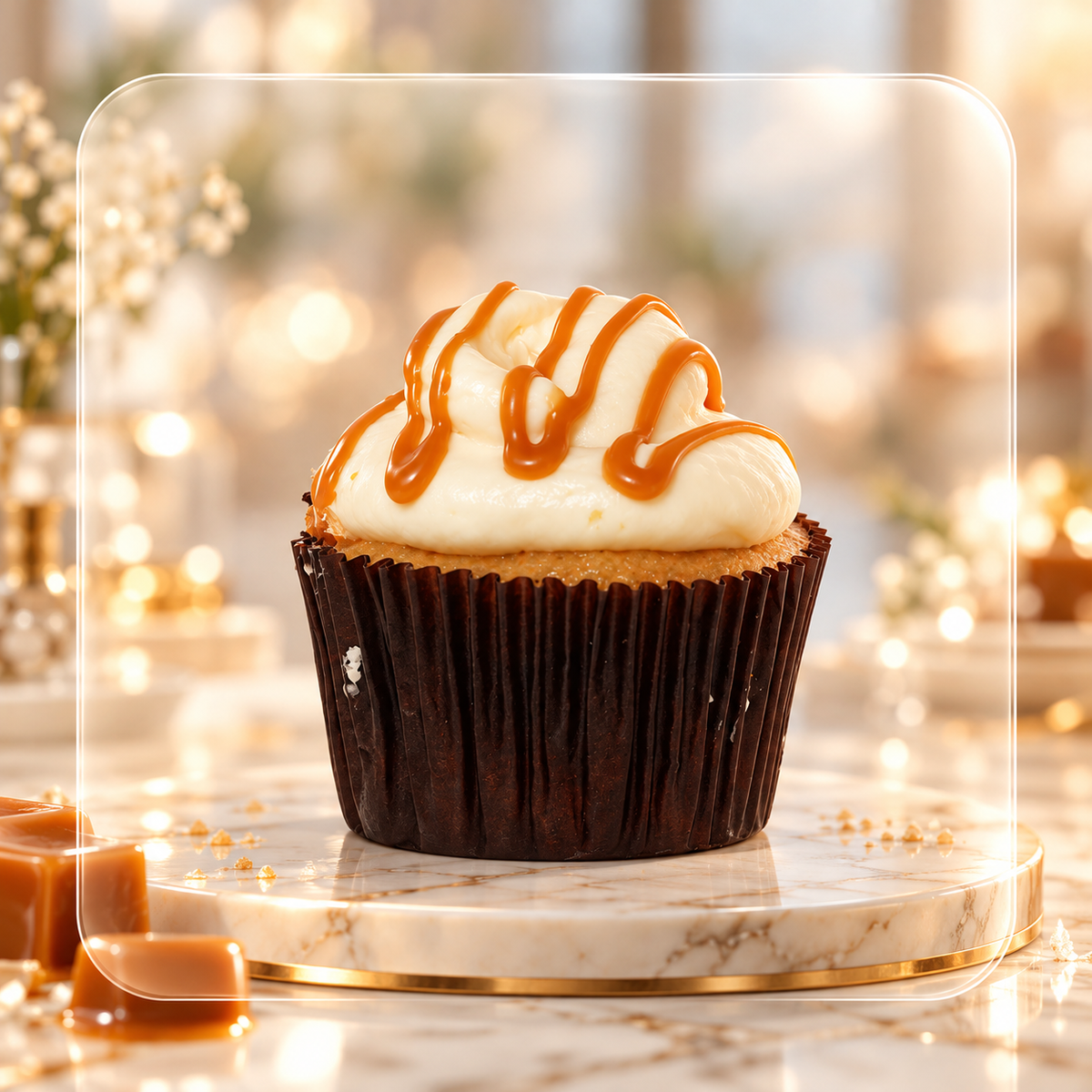 Salted Caremel Cupcake
