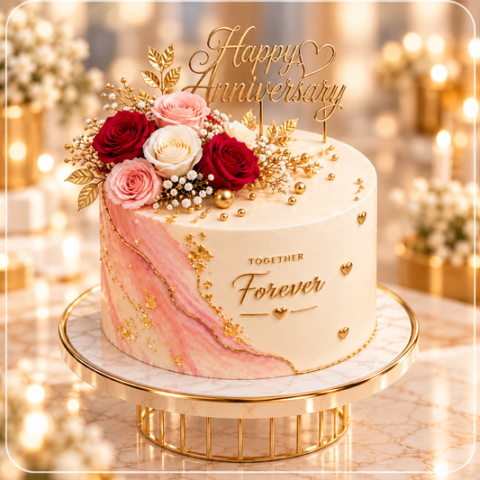 Customize Anniversary Cake