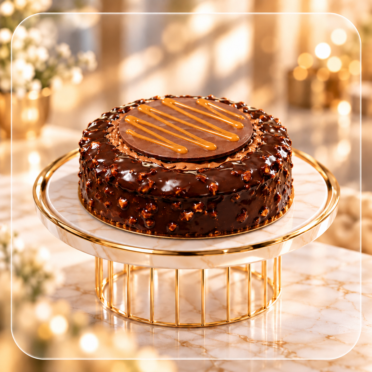 Qatar Crunch Cake