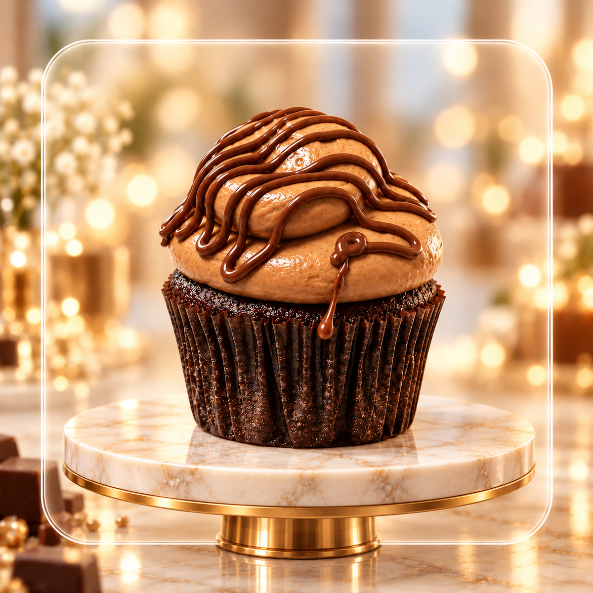 Chocolate Hazelnut Cupcake
